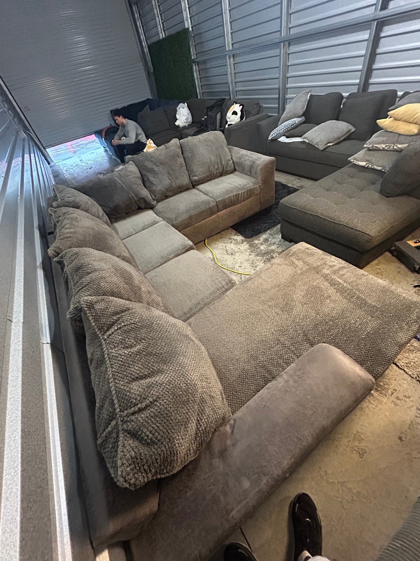 Sectional U shape Couch