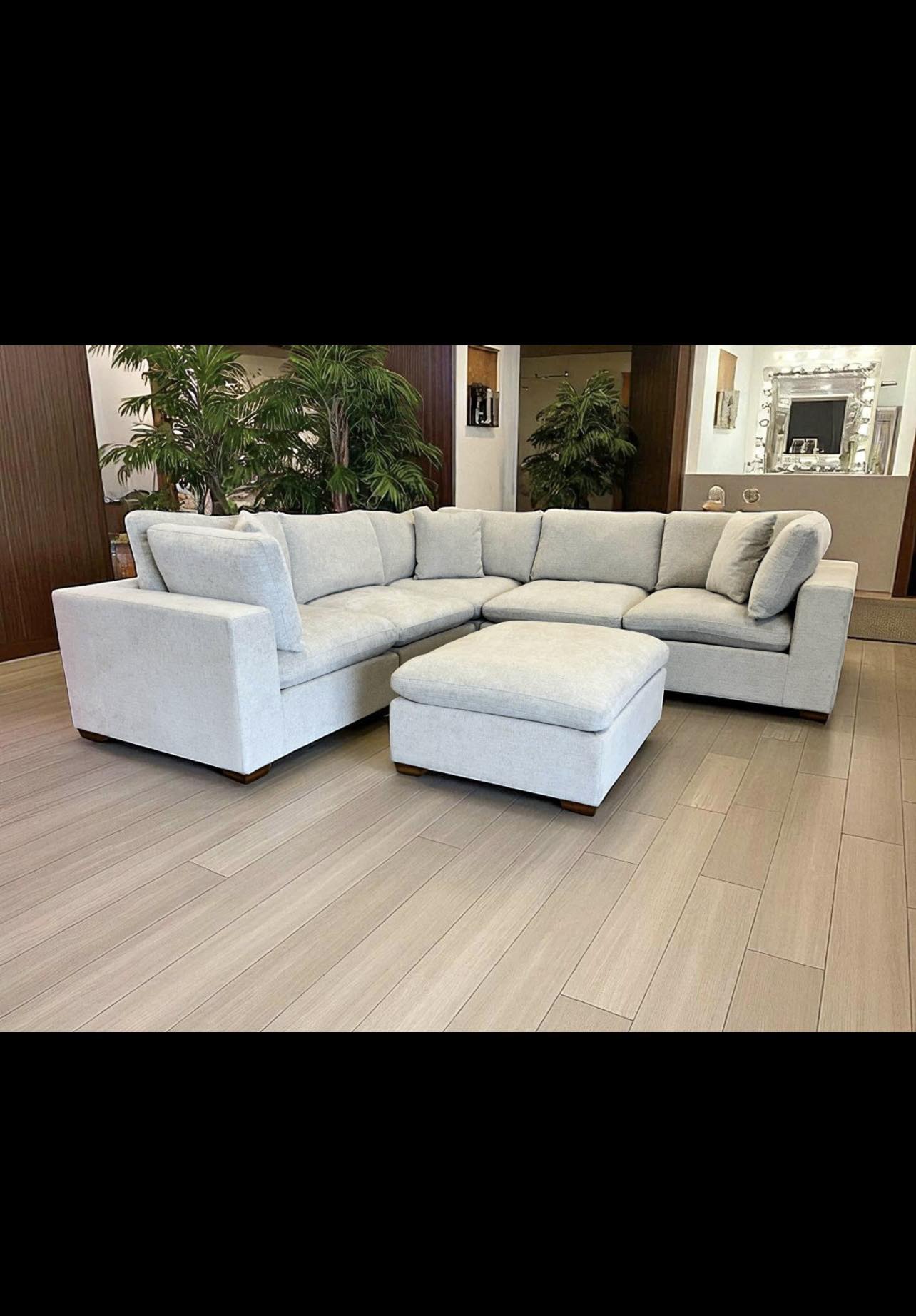 6pc Thomasville Modular Sectional Sofa